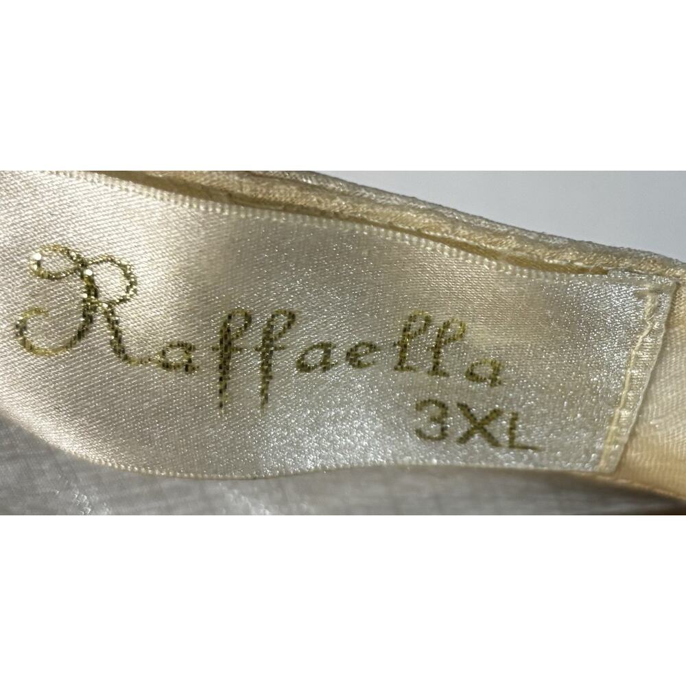 Raffaella 3X Sheer Embroidered Jacket Pearl Button Formal Top See Photos For Fit - Picture 12 of 16